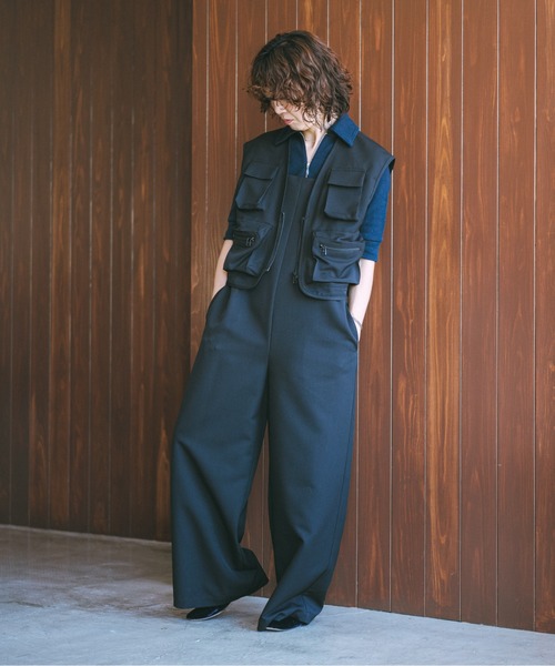 oll ジャンプスーツ Bare jumpsuit 410-05008 サロペット 楽天市場】oll オール ジャンプスーツ Bare jumpsuit 410-05008
