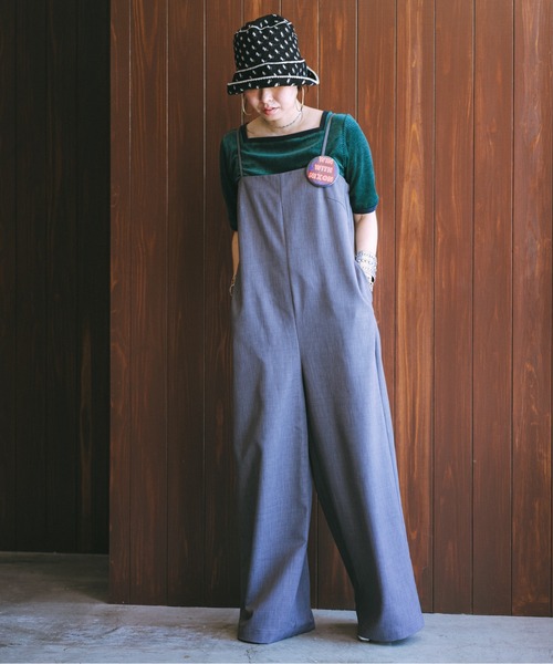oll ジャンプスーツ Bare jumpsuit 410-05008 サロペット 楽天市場】oll オール ジャンプスーツ Bare jumpsuit 410-05008