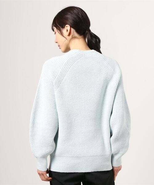 Drawer ホワイト 長袖 ニットセーター Drawer」 長袖ニット 2 ホワイト レディース