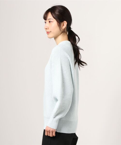 DRAWER 「Drawer」 長袖ニット 2 オレンジ レディース : ZOZOTOWN 