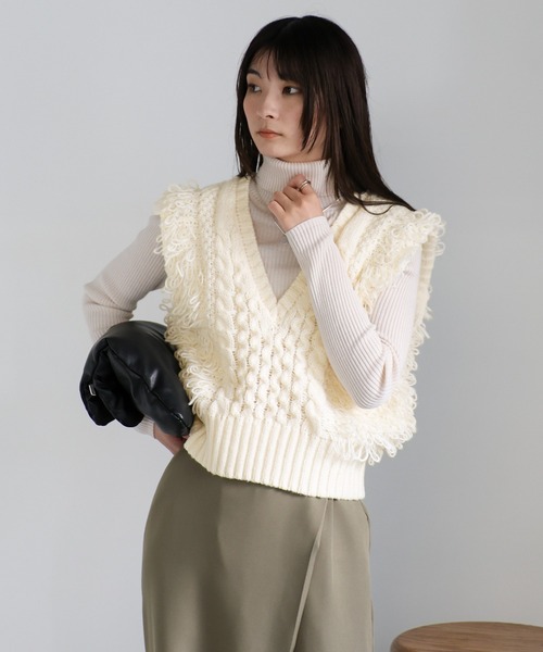 新品 prince プリンス ベスト ニット⭐︎ FREAK'S STORE（フリークスストア）の「prince/プリンス prince ミニ