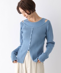 宜しくお願い致します。 LEPSIM（レプシィム） ニット セーター 12ゲージレイヤードライクプル