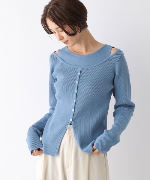 kiyumi様購入専用 LEPSIM（レプシィム） ニット セーター 12ゲージレイヤードライクプル