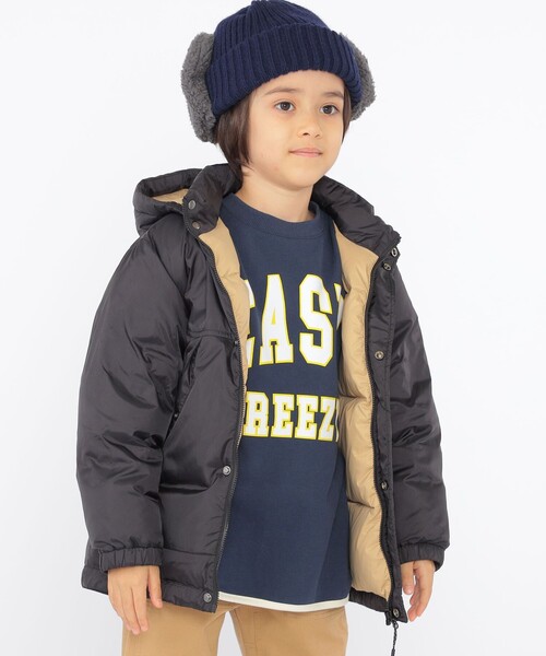 ダウン アウター SHIPS KIDS:100〜130cm /「手洗い可能」リサイクル ダウン ジャケット キッズ 子供服 男の子の画像