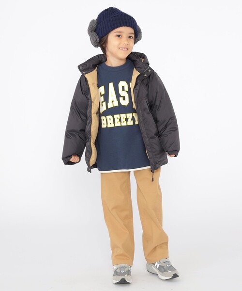 ダウン アウター SHIPS KIDS:100〜130cm /「手洗い可能」リサイクル ダウン ジャケット キッズ 子供服 男の子の画像