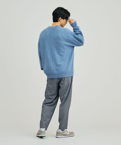 メンズ シェットランドウール カシミヤ プルオーバーニット 新商品】シェットランドウールニット｜10色展開で楽しむ新定番