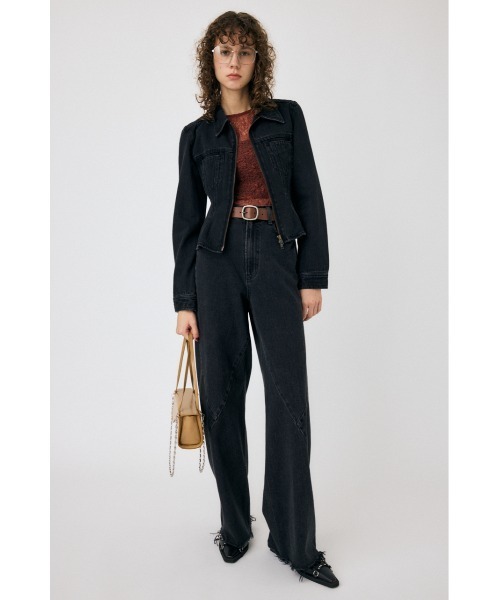 ブラウス シャツ 「セットアップ対応」WAIST TUCK DENIM シャツ レディース MOUSSY ブラウス シャツ 「セットアップ対応」WAIST TUCK DENIM