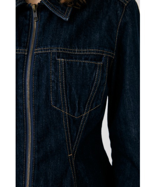MOUSSY ブラウス シャツ 「セットアップ対応」WAIST TUCK DENIM
