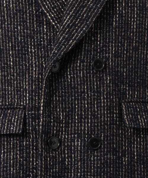 コート ジャケット 「JUHA/ユハ」LOOP TWEED EXTREME OVER COAT メンズの画像