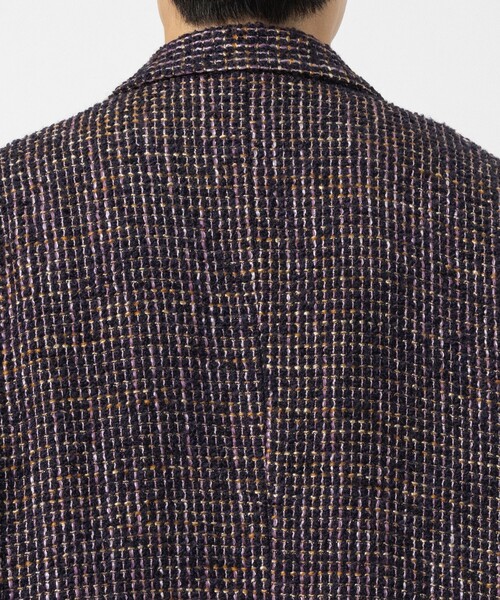 コート ジャケット 「JUHA/ユハ」LOOP TWEED EXTREME OVER COAT メンズの画像