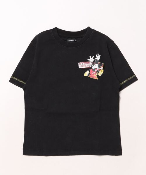 Tシャツ Mickey BADMOOD Desigual tシャツ ミッキーTシャツ BADMOOD キッズ 子供服