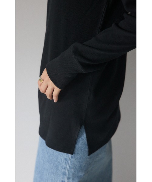 BLACK BY MOUSSY tシャツ 2way longsleeve t-shirt(2ウェイ