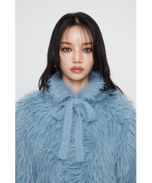 LAGUA GEM（ラグアジェム） ニット セーター COLLAR BELTED ニット 