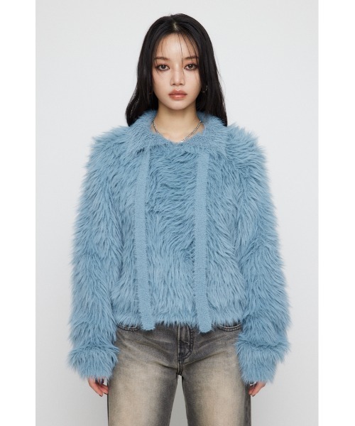 LAGUA GEM（ラグアジェム） ニット セーター COLLAR BELTED ニット 