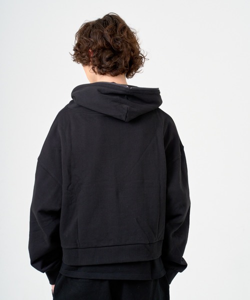 ANDRAP パーカー ANDRAP/アンドラップ/ZIP SHORT PK/ジップショート