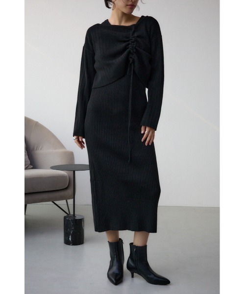 AZUL BY MOUSSY（アズールバイマウジー） ワンピース レイヤードセット