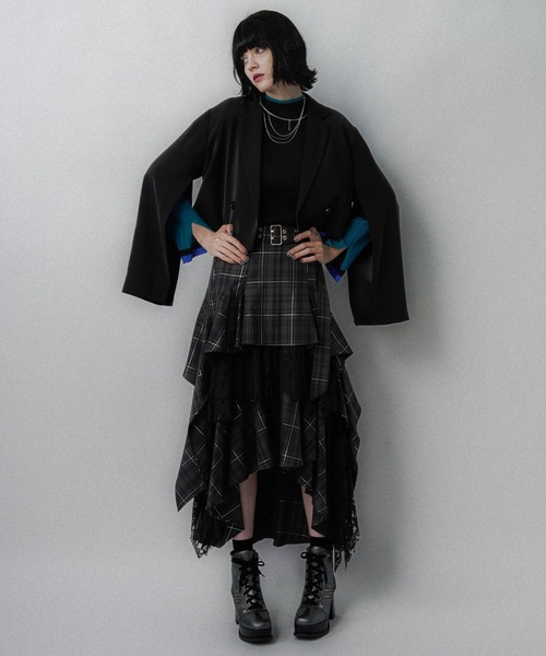Ado×HARE ソデスリットショートジャケット 黒 Ado×HARE】完全受注生産 ソデスリットショートジャケット - メルカリ