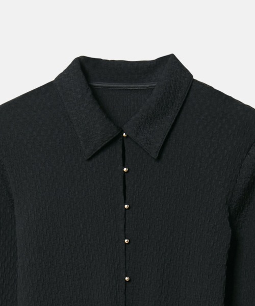 LE CIEL BLEU（ルシェルブルー） tシャツ シアーラッセルカット