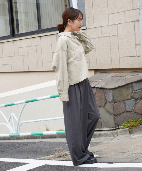 JOURNAL STANDARD ブラウス シャツ 「追加2」ライトオンスデニム