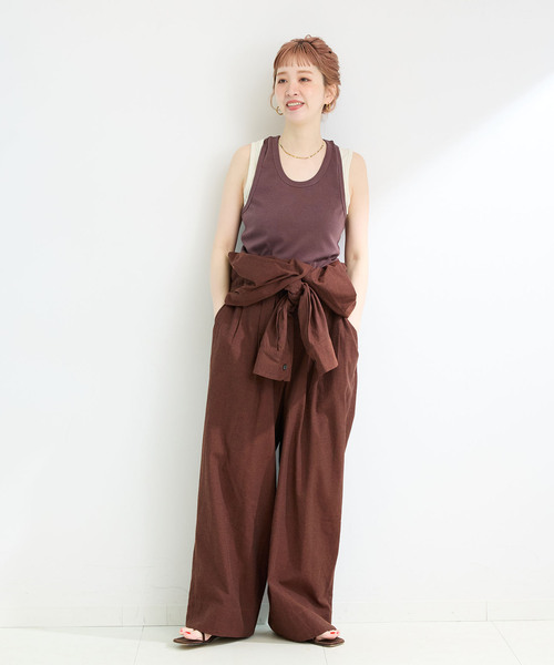 専用★B.C STOCK ドゥアリュール　シャンブレーオールインワン B.C STOCK オールインワン 「Deux Allures/ドゥ アリュール