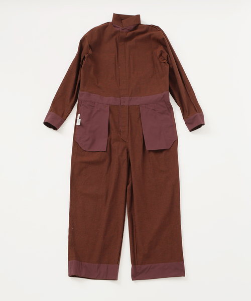 【新品】B.C STOCK【Deux Allures】シャンブレーオールインワン Deux Allures/ドゥ アリュール】シャンブレーオールインワン