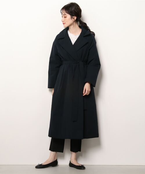 SHIPS（シップス） コート 38 ネイビー レディース : ZOZOTOWN Yahoo