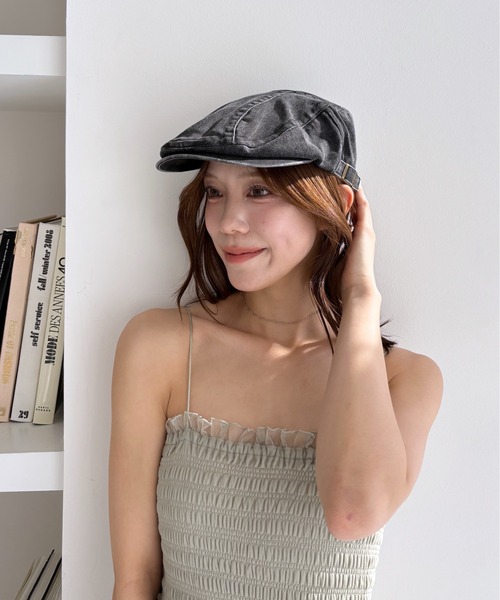 Heather（ヘザー） 帽子 ベレー帽 レディース ハンチングキャップ