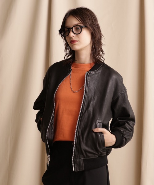 Schott レザージャケットバワリー S シープ Schott N.Y.C 革ジャン ライダース Schott/ショット/BOWERY