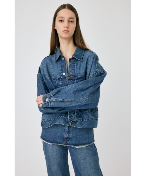 moussy デニムジャケット・パンツセットアップ moussy デニムジャケット デニムビスチェ デニムパンツ セットアップ G