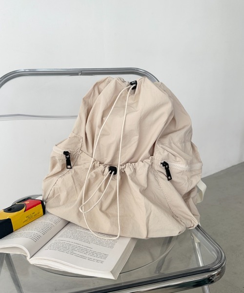 CLEA デイバック リュック 「5色展開」ドローストリング大容量