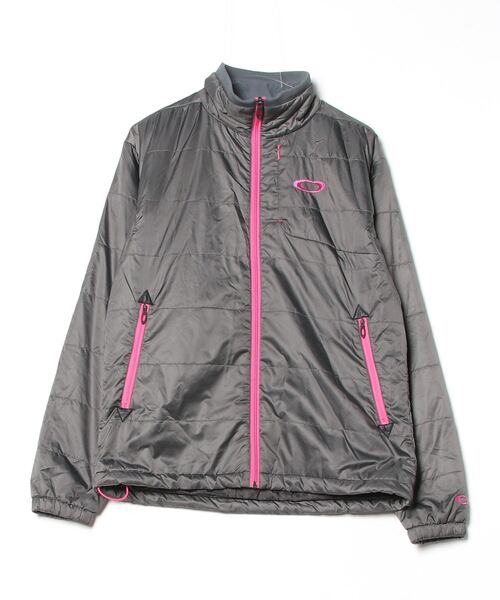 OAKLEY フード付きジャケット L グレー OAKLEY（オークリー） 刺繍ブルゾン L グレー メンズ : ZOZOTOWN Yahoo