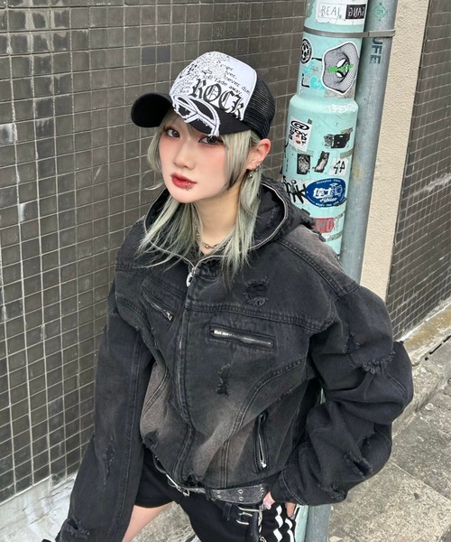 DIG YOUR OWN GRAVE デニムジャケット gジャン 「DIG YOUR OWN GRAVE