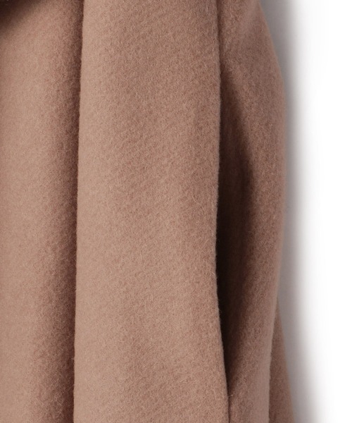 ESTNATION エストネーション＊ノーカラーコート36 ESTNATION（エストネーション） ノーカラーコート 36 ブルー