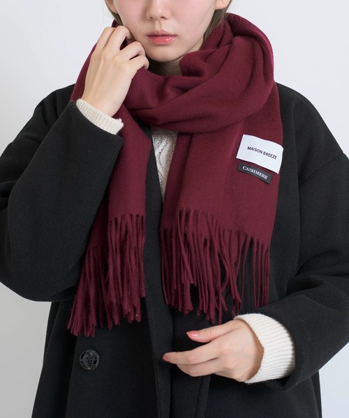 「MAISON BREEZE」 ストール FREE アイボリー レディース_画像2