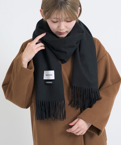 「MAISON BREEZE」 ストール FREE アイボリー レディース_画像4