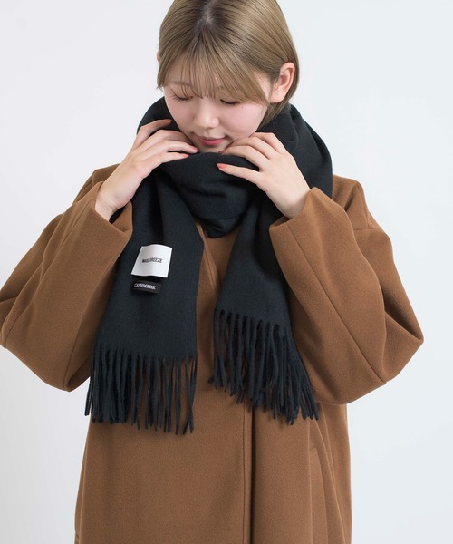 「MAISON BREEZE」 ストール FREE アイボリー レディース_画像6