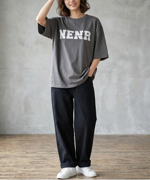 NEW GENTLEMAN tシャツ NENR オーバーサイズTシャツ メンズ レディース