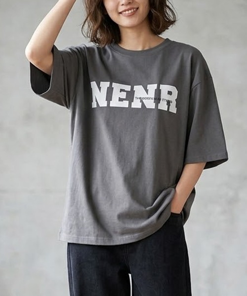 NEW GENTLEMAN tシャツ NENR オーバーサイズTシャツ メンズ レディース