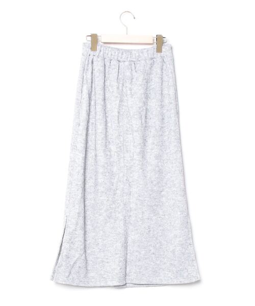 「flower」 ニットスカート FREE グレー レディース_画像2