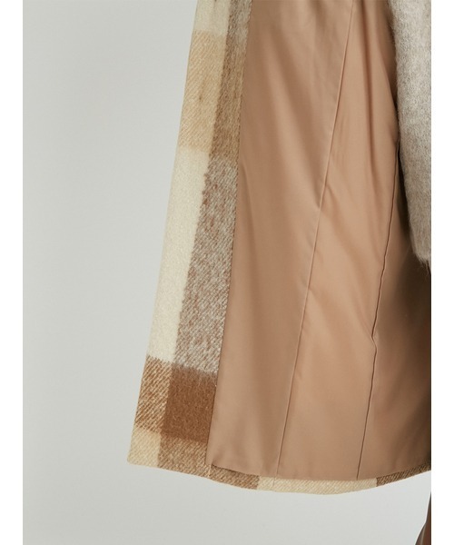 「Mila Owen」 ノーカラーコート 0 ベージュ レディース_画像5