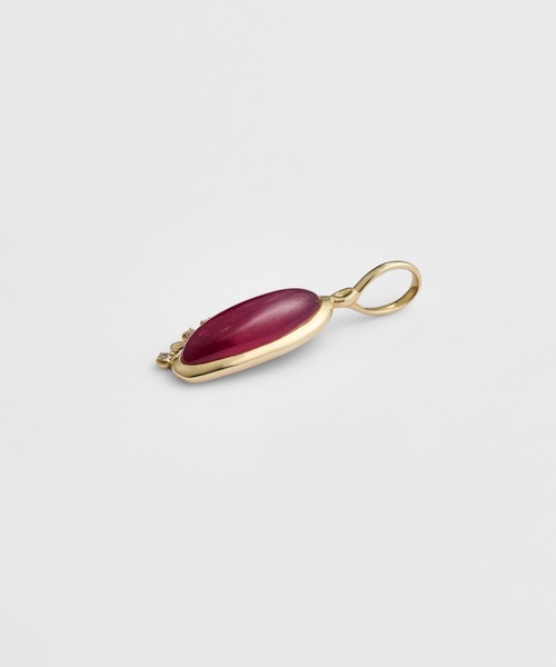 新品未使用　アガット K10 ルビー チャーム agete（アガット） チャーム K10ルビーチャーム レディース : ZOZOTOWN