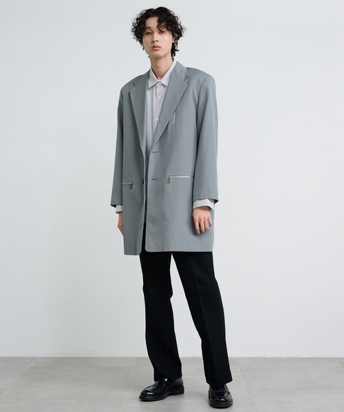 PUBLIC TOKYO（パブリックトウキョウ） チェスターコート 1 グレー