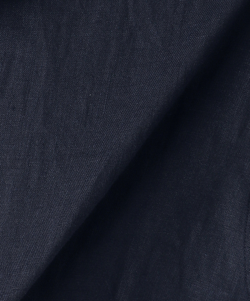 Deuxieme Classe LINEN WASH CACHE シャツネイビー 追加 LINEN WASH CACHE シャツ（シャツ／ブラウス）｜Deuxieme