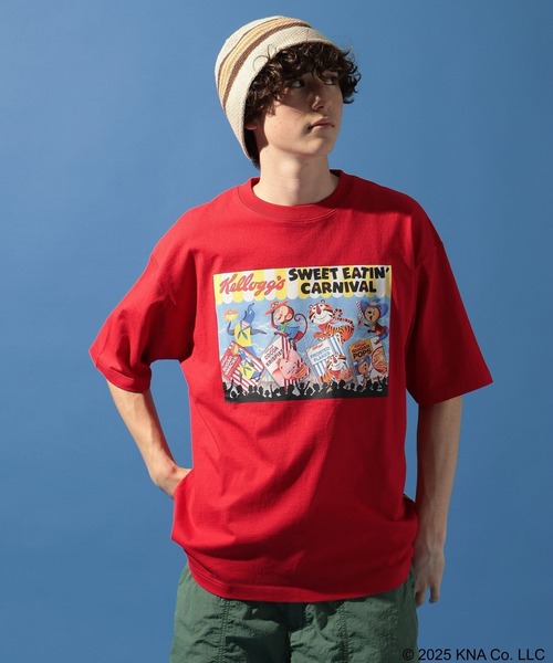 【今季新品未開封★完売】niko and... ケロッグコラボアソートTシャツM niko and… tシャツ ケロッグコラボアソートTシャツ メンズ