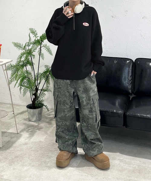 「sedacle」 長袖ニット LARGE グレー メンズ