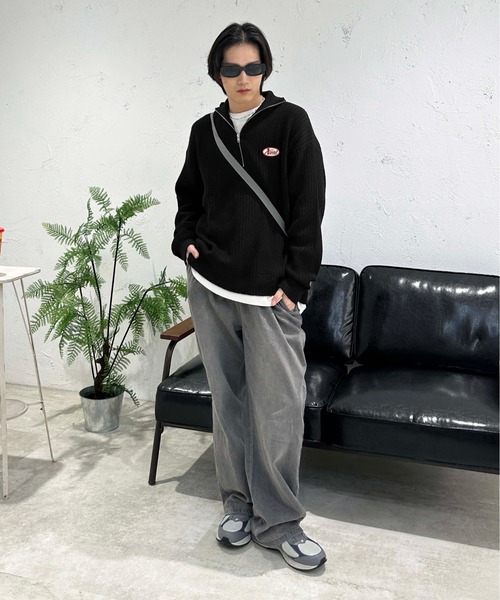 「sedacle」 長袖ニット LARGE グレー メンズ