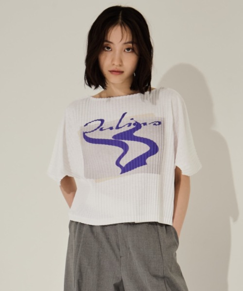 YOHEI OHNO tシャツ 「YOHEI OHNO/ヨウヘイオオノ」Pleats T