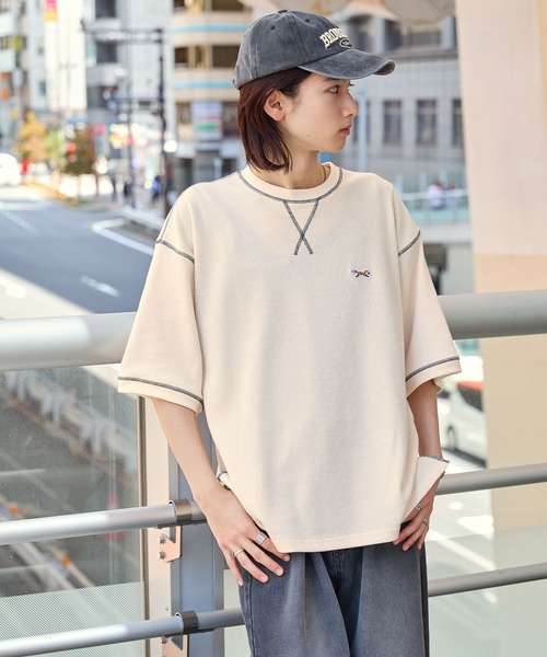 売れ筋商品|||ビーヤング Tシャツ レディース トップス BYPESINA - Basic T-shirt - foxglove PENNEYS tシャツ PENNEYS/ペニーズ 別注 THE FOX ロゴ ワッペン