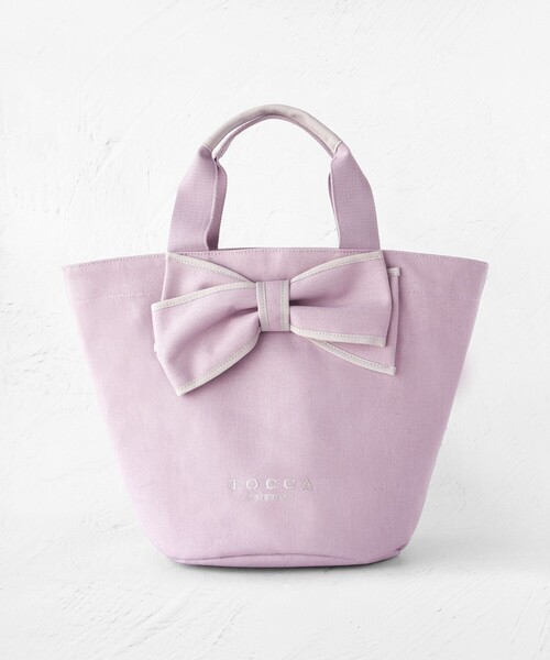 TOCCA（トッカ） トートバッグ RIBBON KNOT CANVASTOTE キャンバス