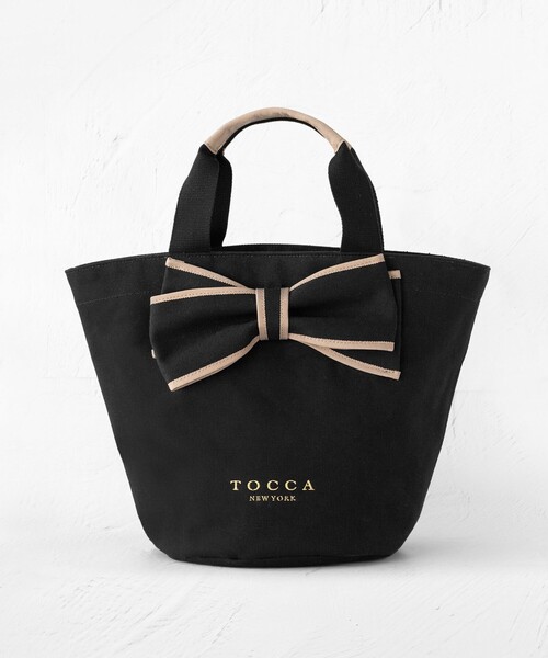 TOCCA（トッカ） トートバッグ RIBBON KNOT CANVASTOTE キャンバス